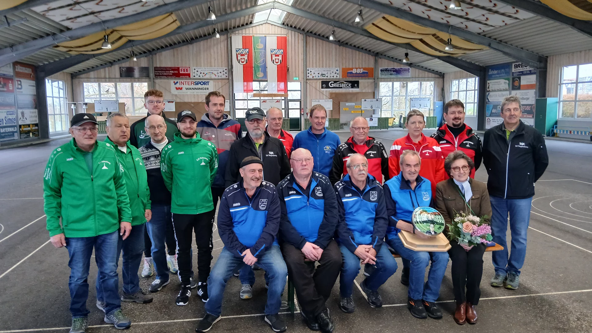 Siegerehrung des Graf-Lerchenfeld-Gedächtnisturniers